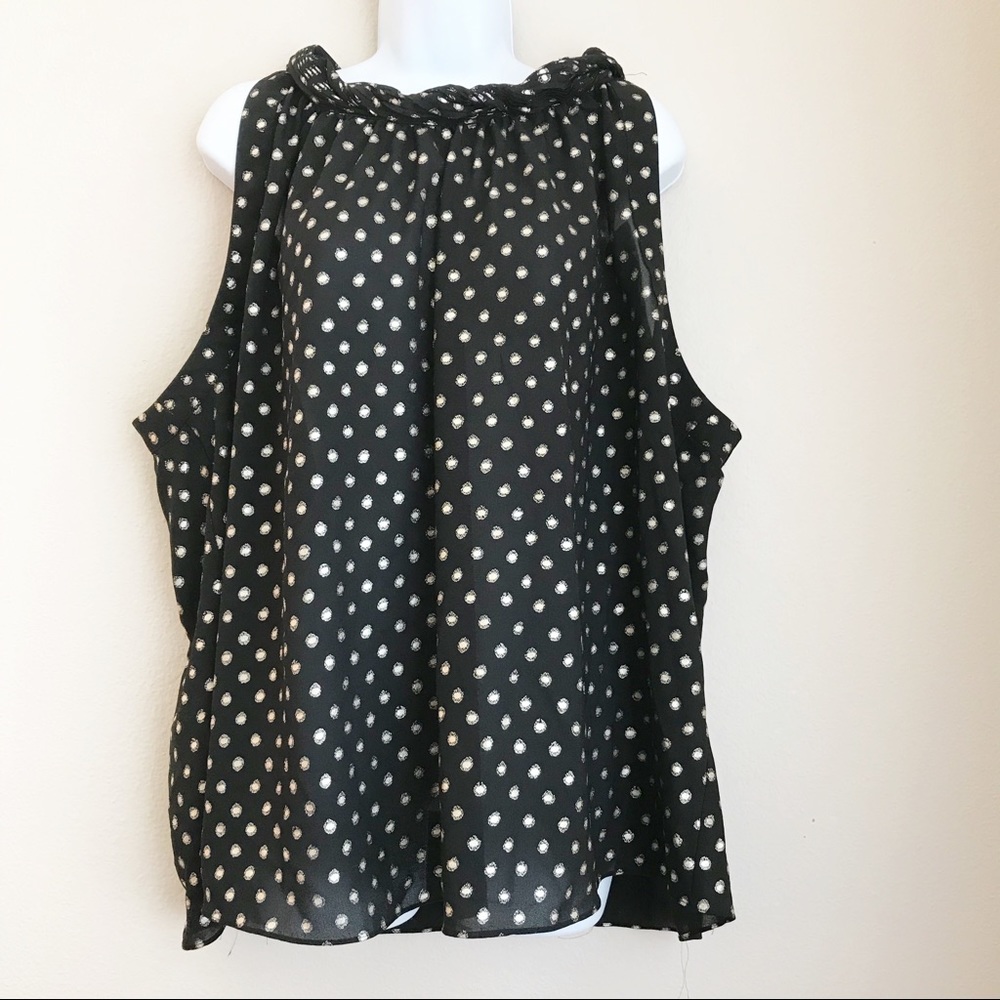 Ashley Stewart Sleeveless Blouse